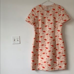 Kate Spade Flamingo Print Dress